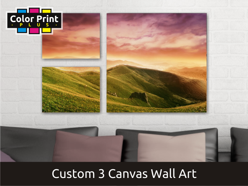 landscape wall cart canvas